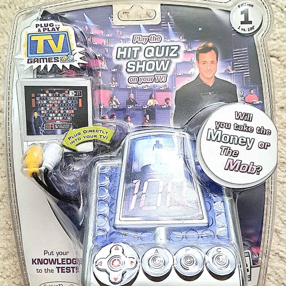 1 vs 100 Plug And Play Tv Games New In Package